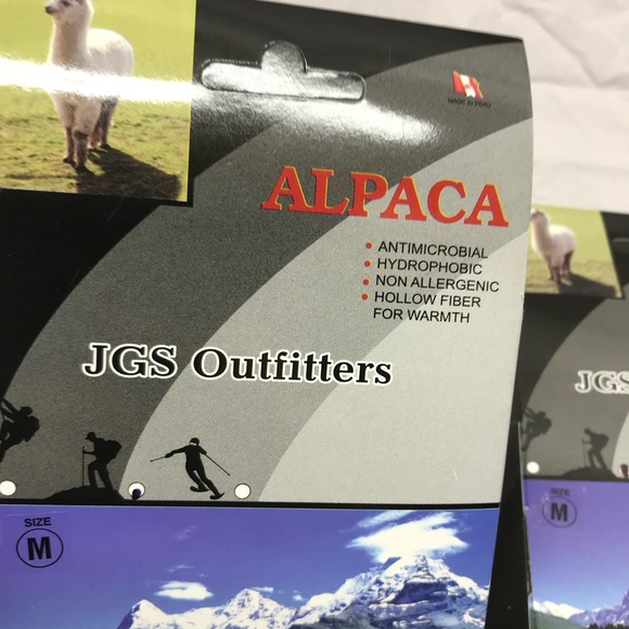 Alpaca 🦙 Socks Brown Fair Isle Nordic M Lot of 3 Made in Peru - Picture 7 of 13